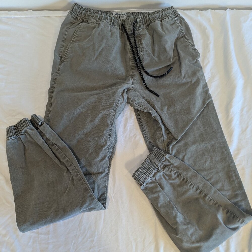 Olive green Simons joggers